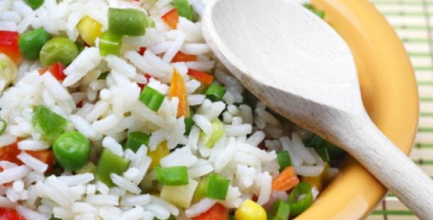 Ρύζι με ανάμεικτα λαχανικά